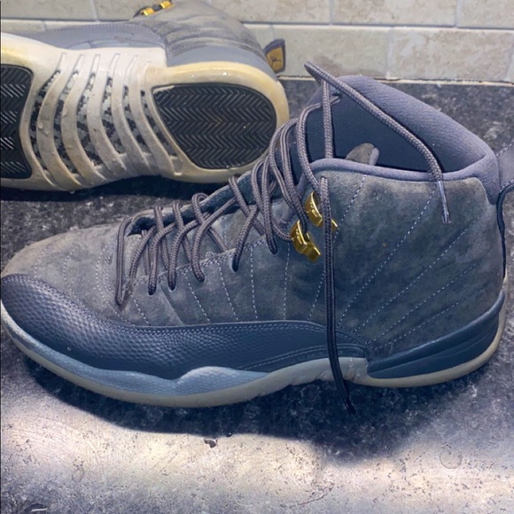 Men’s Jordan 12 Wolf Grey - Picture 1 of 9